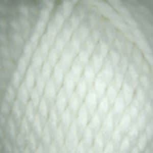 A close up of an Encore Mega 0208 ball of yarn.