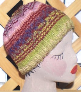 Easy Fair Isle Hat 1 Pattern