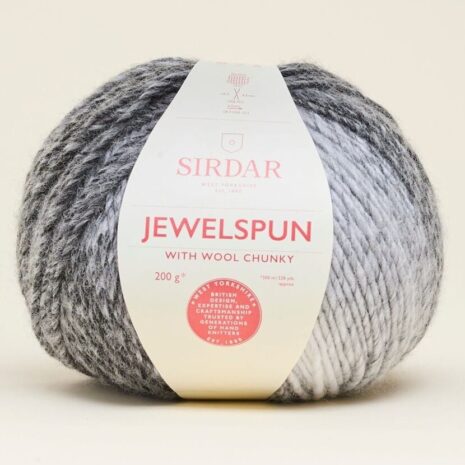 207 poolshed jet jewelspun with wool chunky